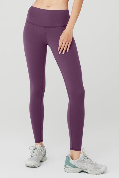 Alo Yoga | 7/8 High-Waist Airbrush Legging Purple Product Image
