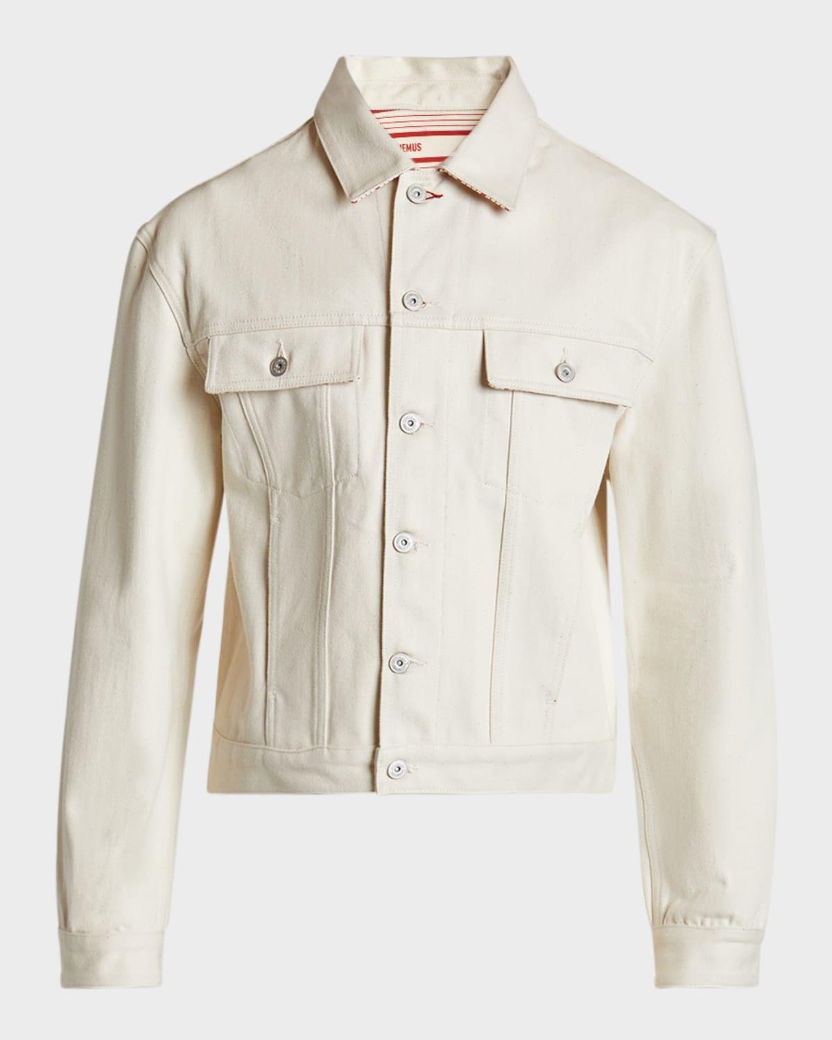 Mens De-Nimes Denim Jacket Product Image