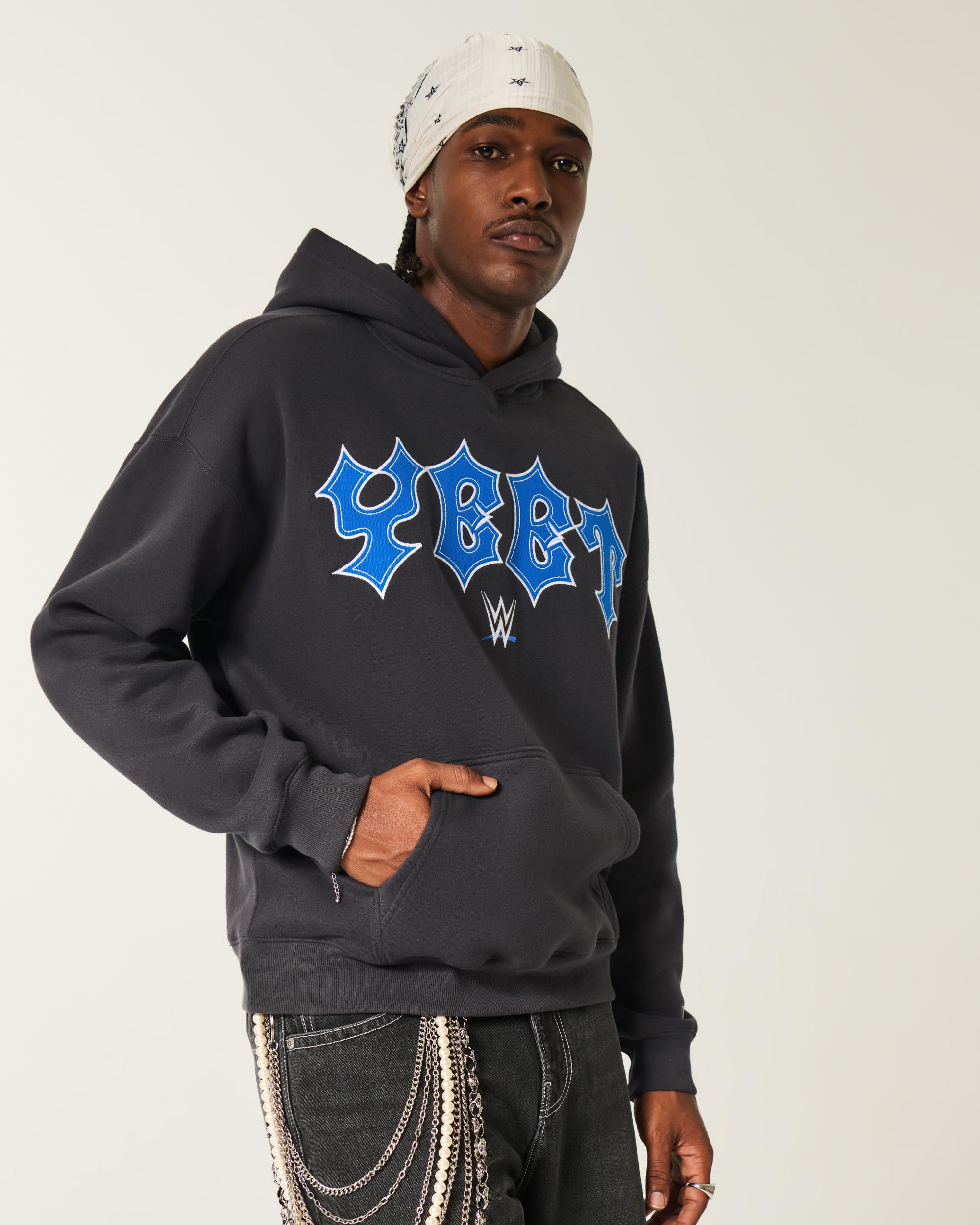 Boxy Yeet Graphic Hoodie Product Image