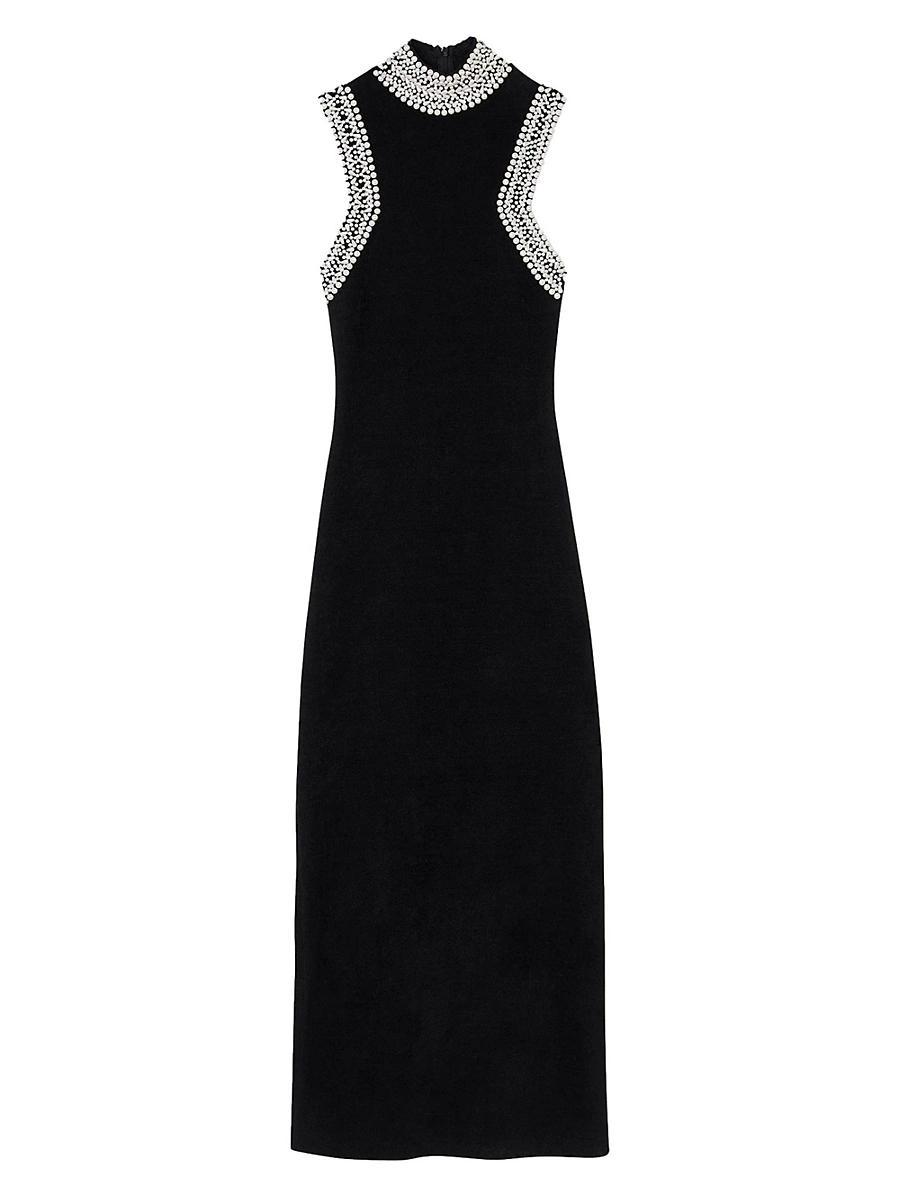 Womens Short Beaded Dress Product Image