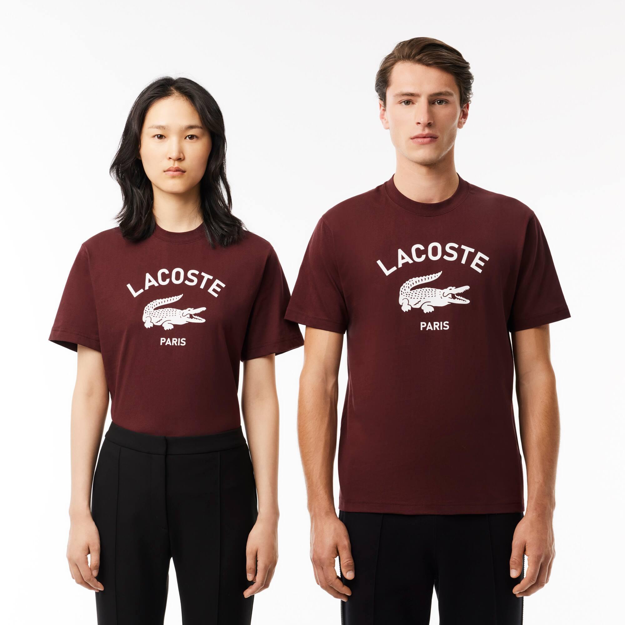 Unisex Signature Print Cotton T-Shirt Product Image