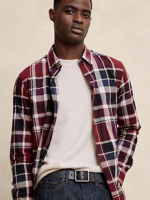 Slim Cotton Shirt Product Image
