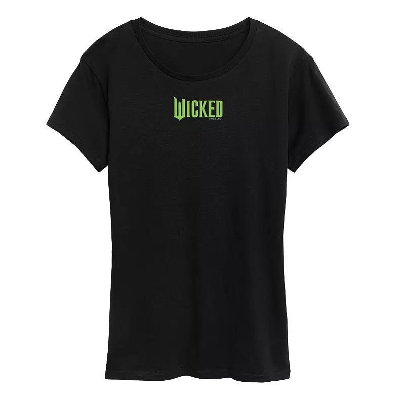 Womens Paintbrush Stroke Heart Sparkle Graphic Tee Product Image