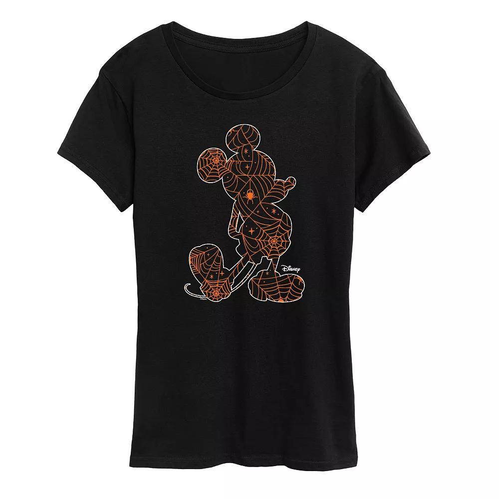 Womens Cross EKG Graphic Tee Grey Blue Product Image