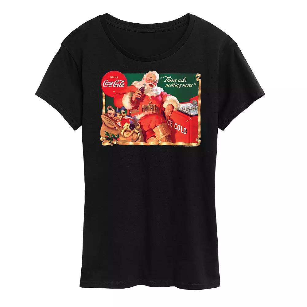 Plus Size Coca Cola Ice Cooler Graphic Tee, Womens Product Image