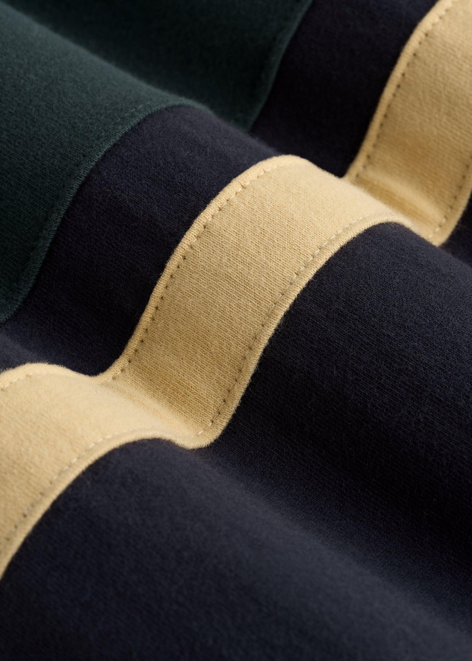 Rugby Long Sleeve Shirt for Tall Men in Navy Multi Product Image