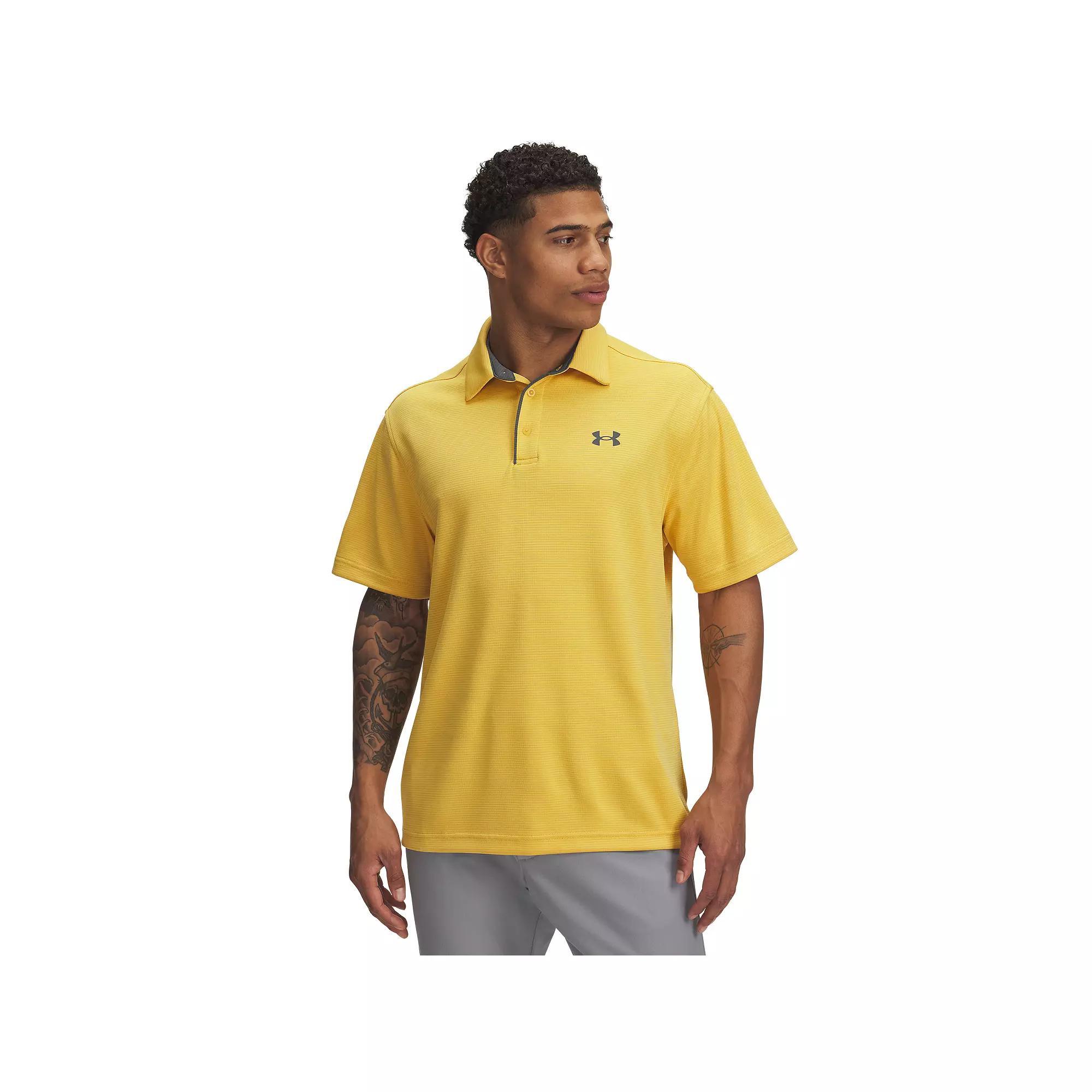Men's Under Armour Tech Polo, Size: XXL, Multi Orange Product Image