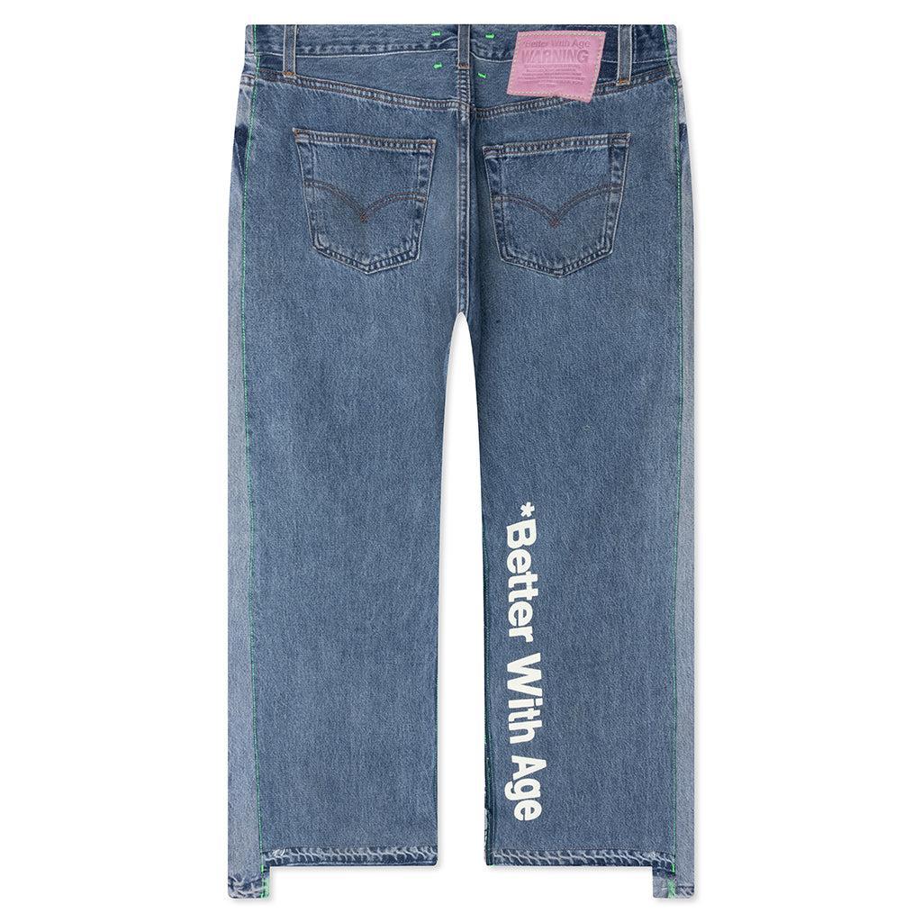 Baggy Jawn Denim Pants - Indigo Male Product Image