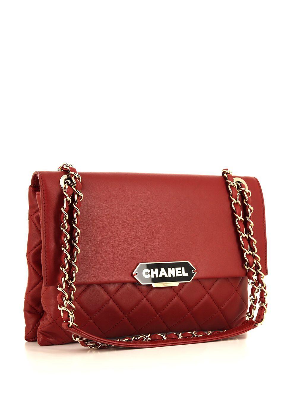 2017 logo plaque diamond-quilted shoulder bag Product Image