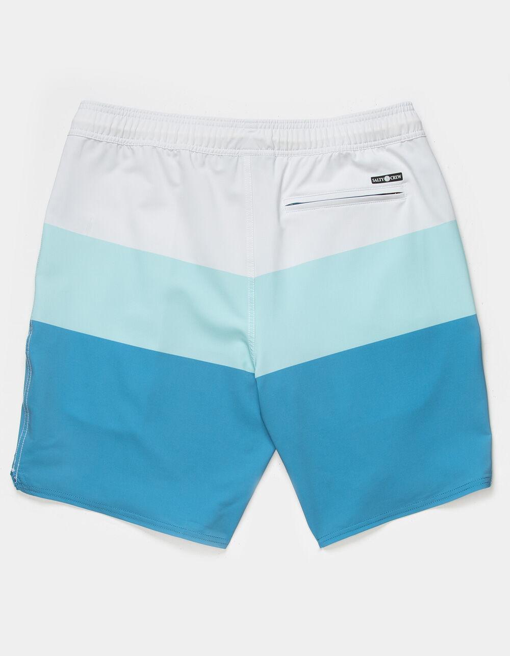 SALTY CREW Wayfinder Mens Swim Shorts - BLUE Product Image