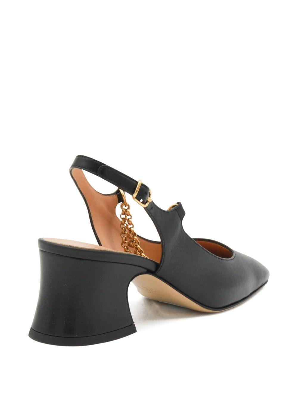 55mm chain-embellished pumps Product Image