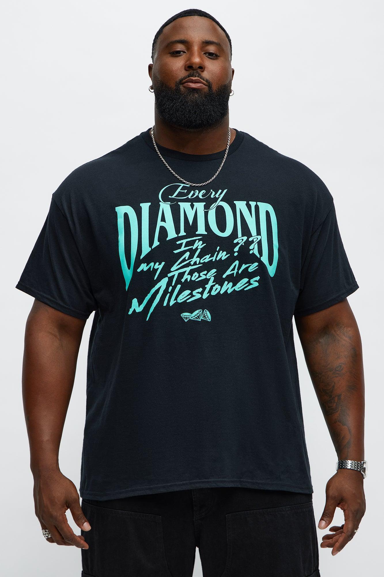 Every Diamond Short Sleeve Tee - Black Product Image