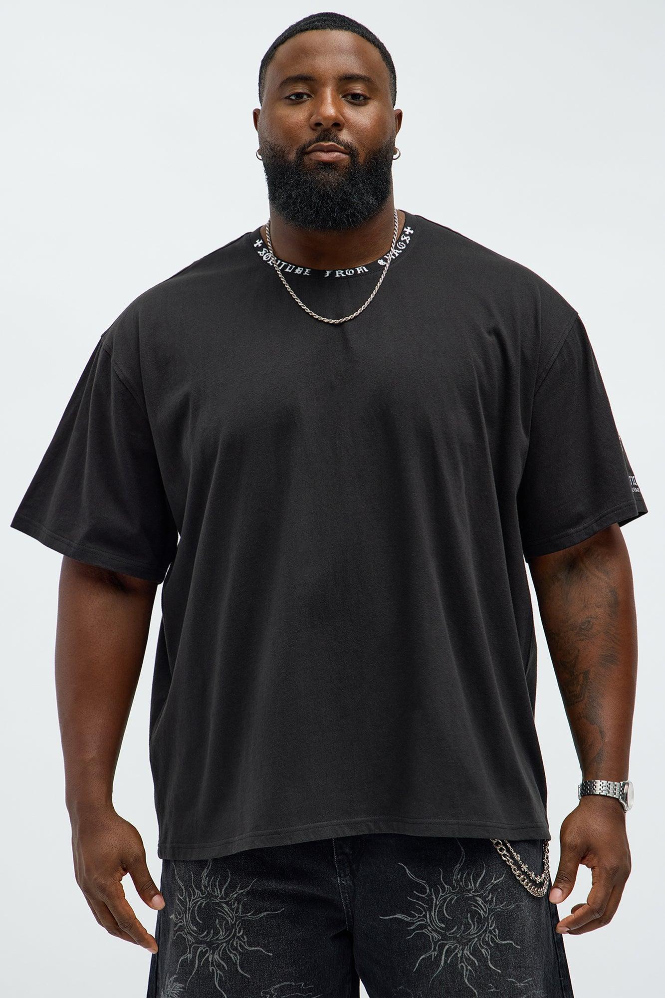 Short Sleeve Solitude From Chaos Tee - Black Product Image