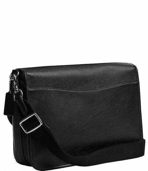 COACH Hitch Full-Grain Leather Messenger Bag Product Image