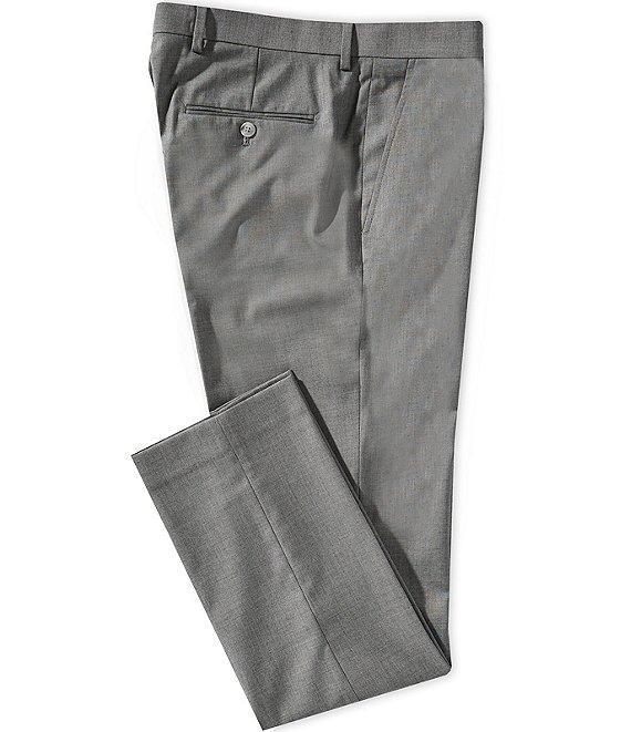 Perry Ellis Slim Fit Sharkskin Pants Product Image