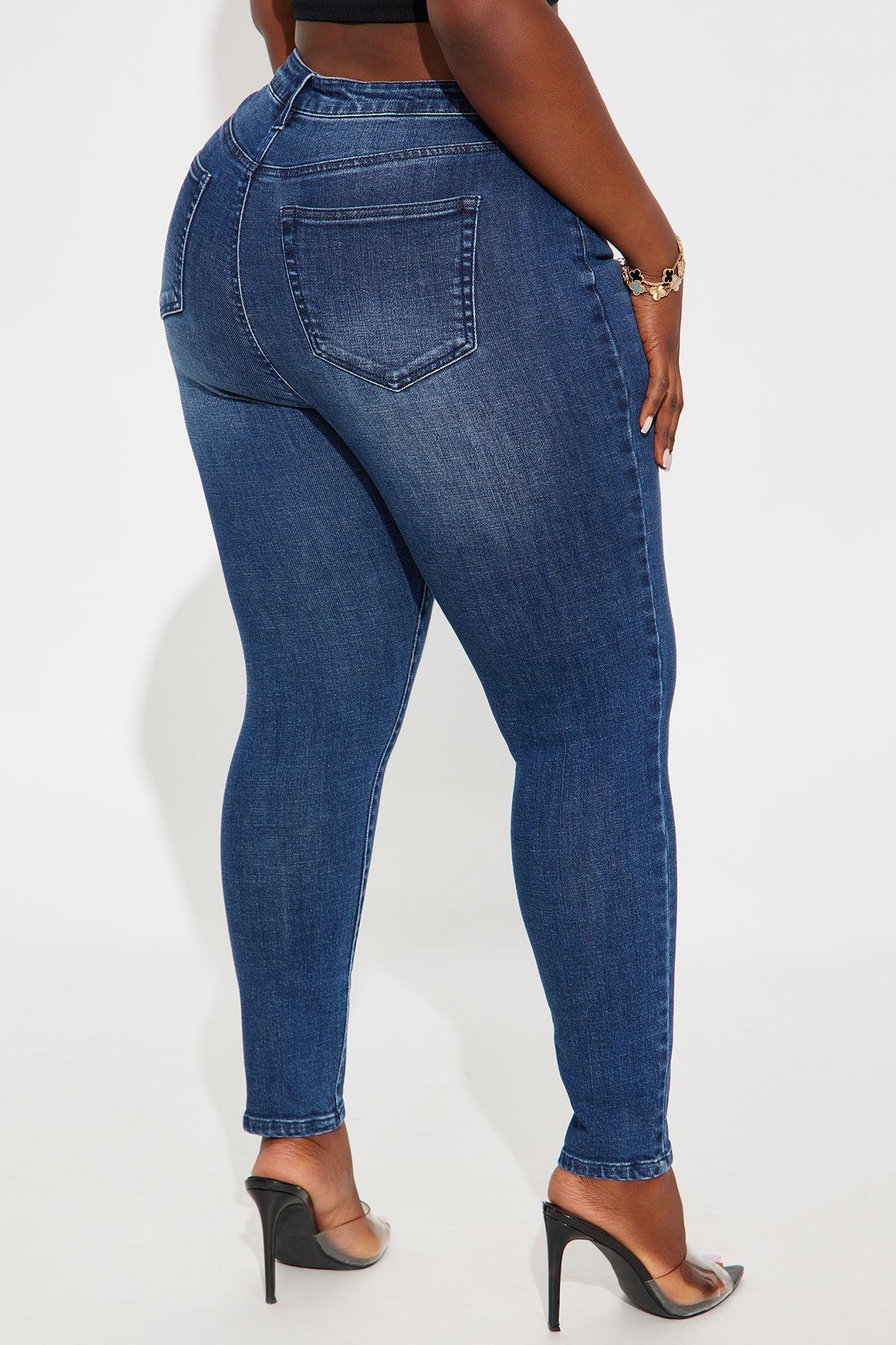 Top Notch High Rise Skinny Jeans - Dark Wash Product Image