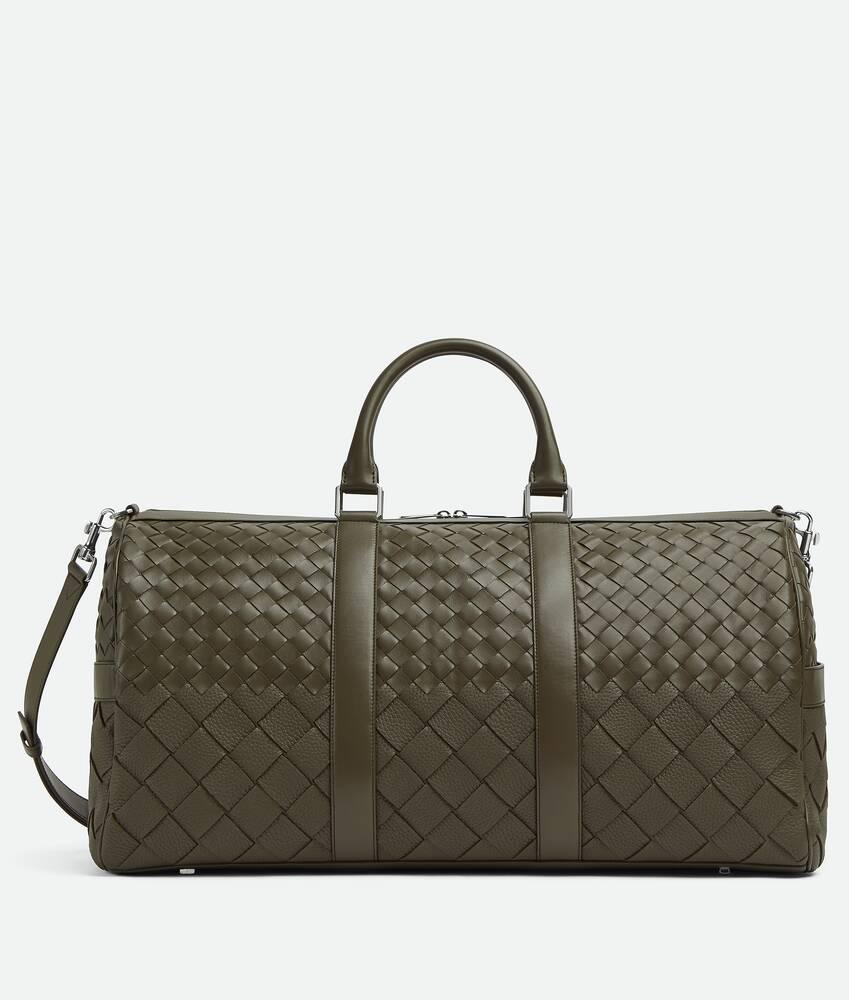 Men's Intrecciato Cabin Duffle in Cypress Product Image