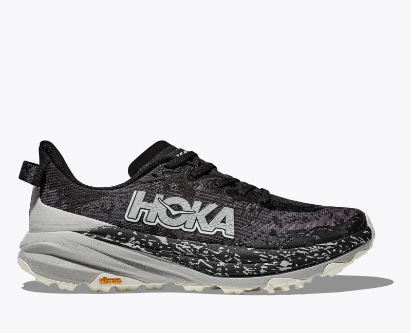 HOKA Women's Speedgoat 6 Shoes in Black/Black, Size 10 Product Image
