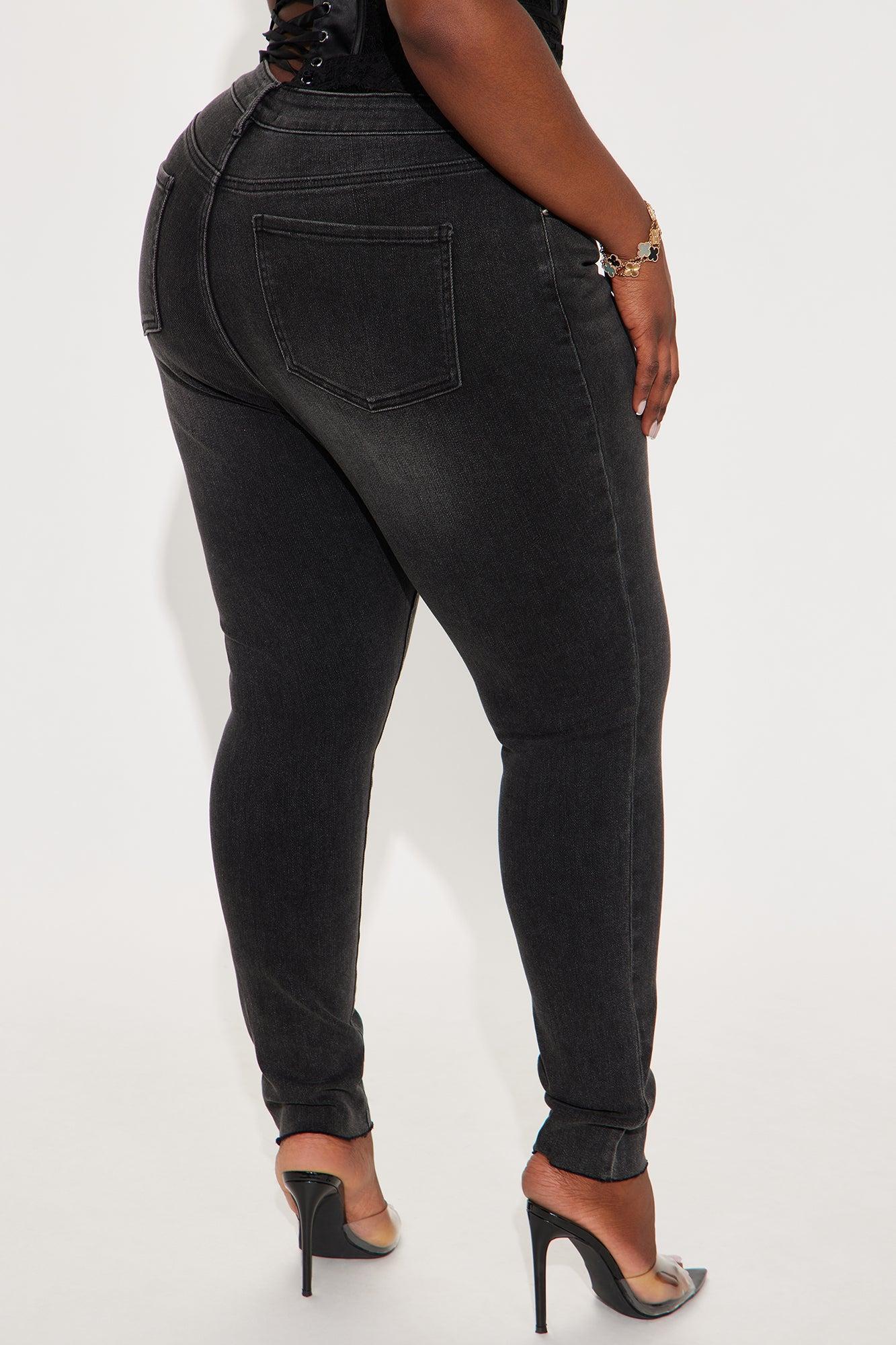In My Prime High Waist Skinny Jeans - Black Product Image