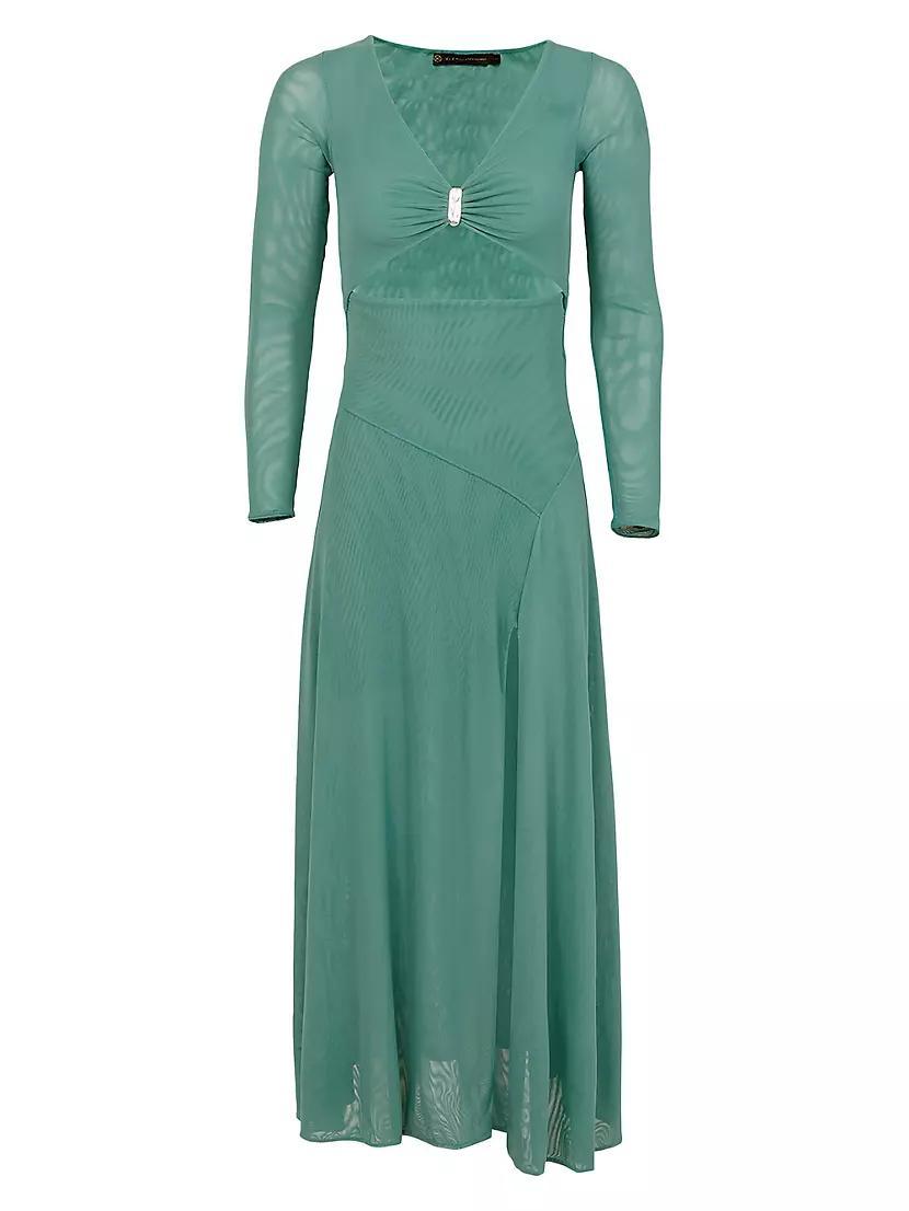 Sea Wanderer Yarin Mesh Maxi Dress Product Image