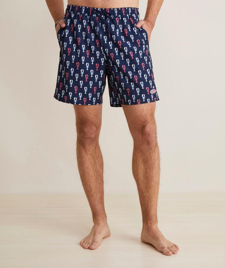 7 Inch Printed Chappy Swim Trunks Product Image