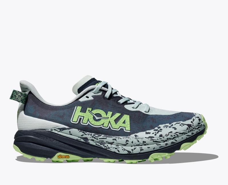 HOKA Women's Speedgoat 6 Shoes in Black/Black, Size 10 Product Image