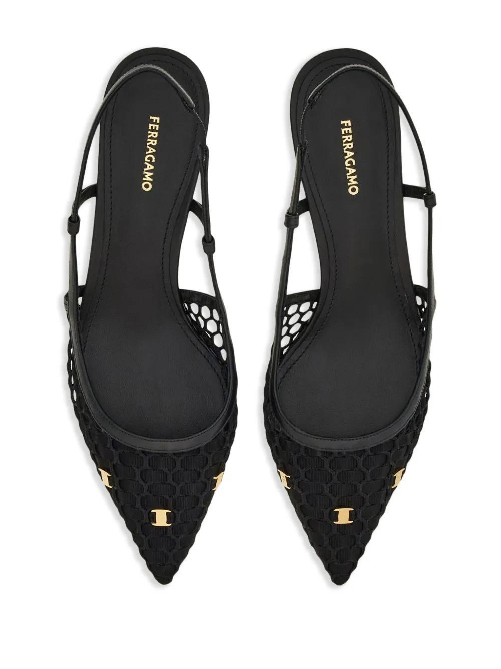 40mm Vara-appliqué slingback pumps Product Image