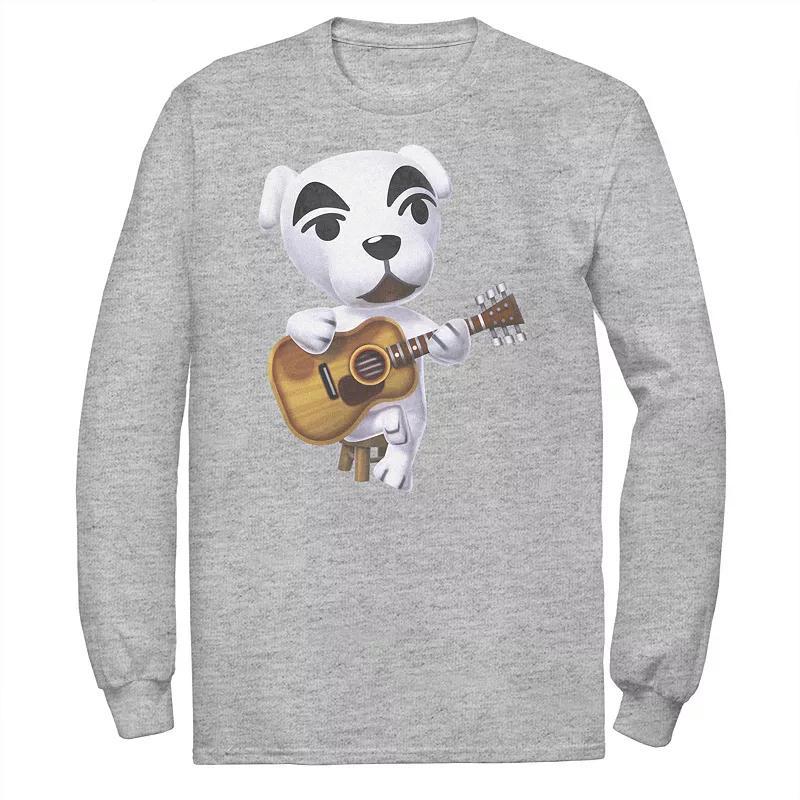 Big & Tall Nintendo Animal Crossing K.K. Slider Portrait Tee, Men's, Size: 3XL Tall, Athletic Grey Product Image