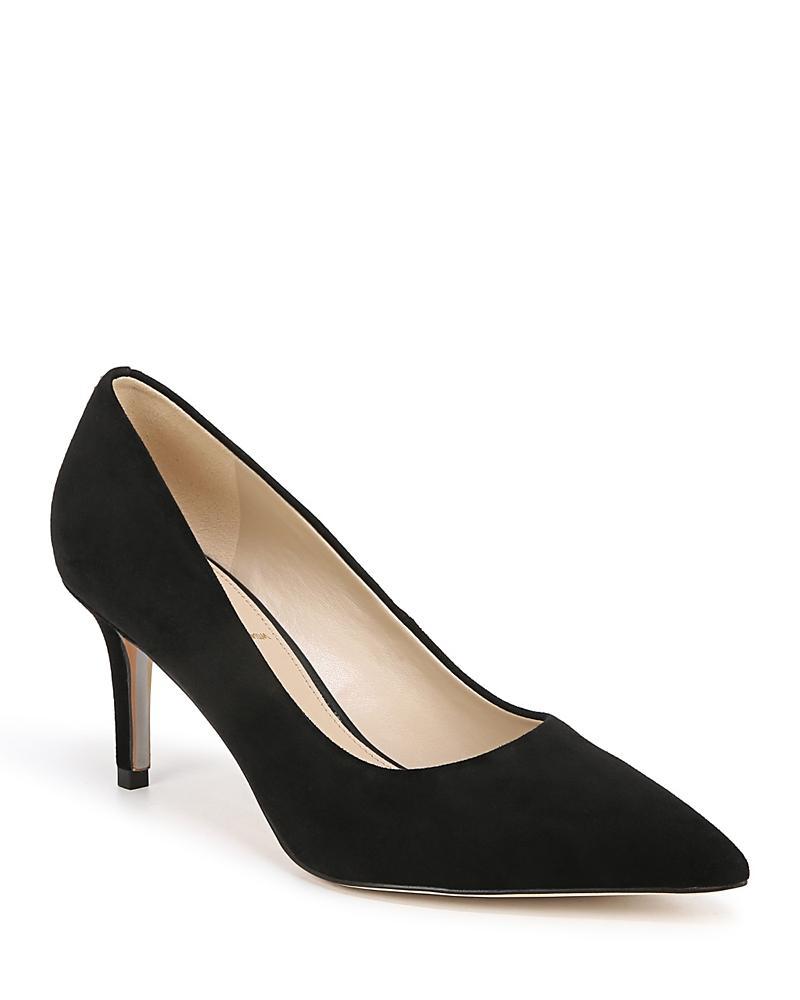 Sam Edelman Vienna Suede Pointed Toe Pumps Product Image