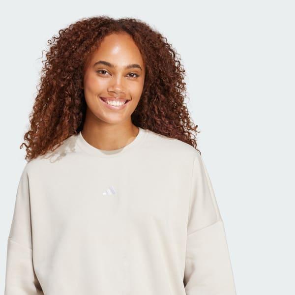 Womens adidas Essentials Small Logo Feel Cozy Sportswear Sweatshirt Product Image