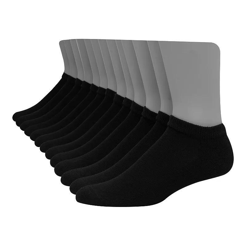 Mens Hanes Ultimate 12-pack + 1 Bonus Soft & Durable Ankle Socks Product Image