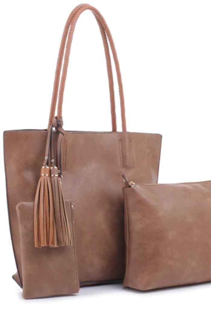 Amanda 3 Piece Tote Set Product Image