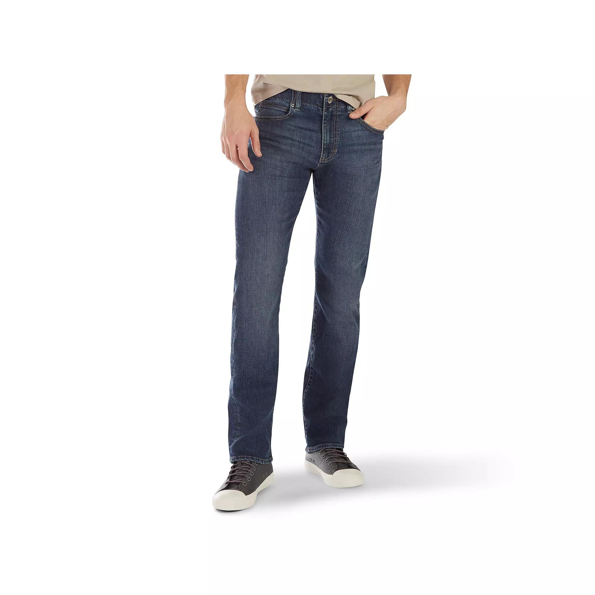 Mens Lee Extreme Motion Stretch Slim Straight Jeans Product Image