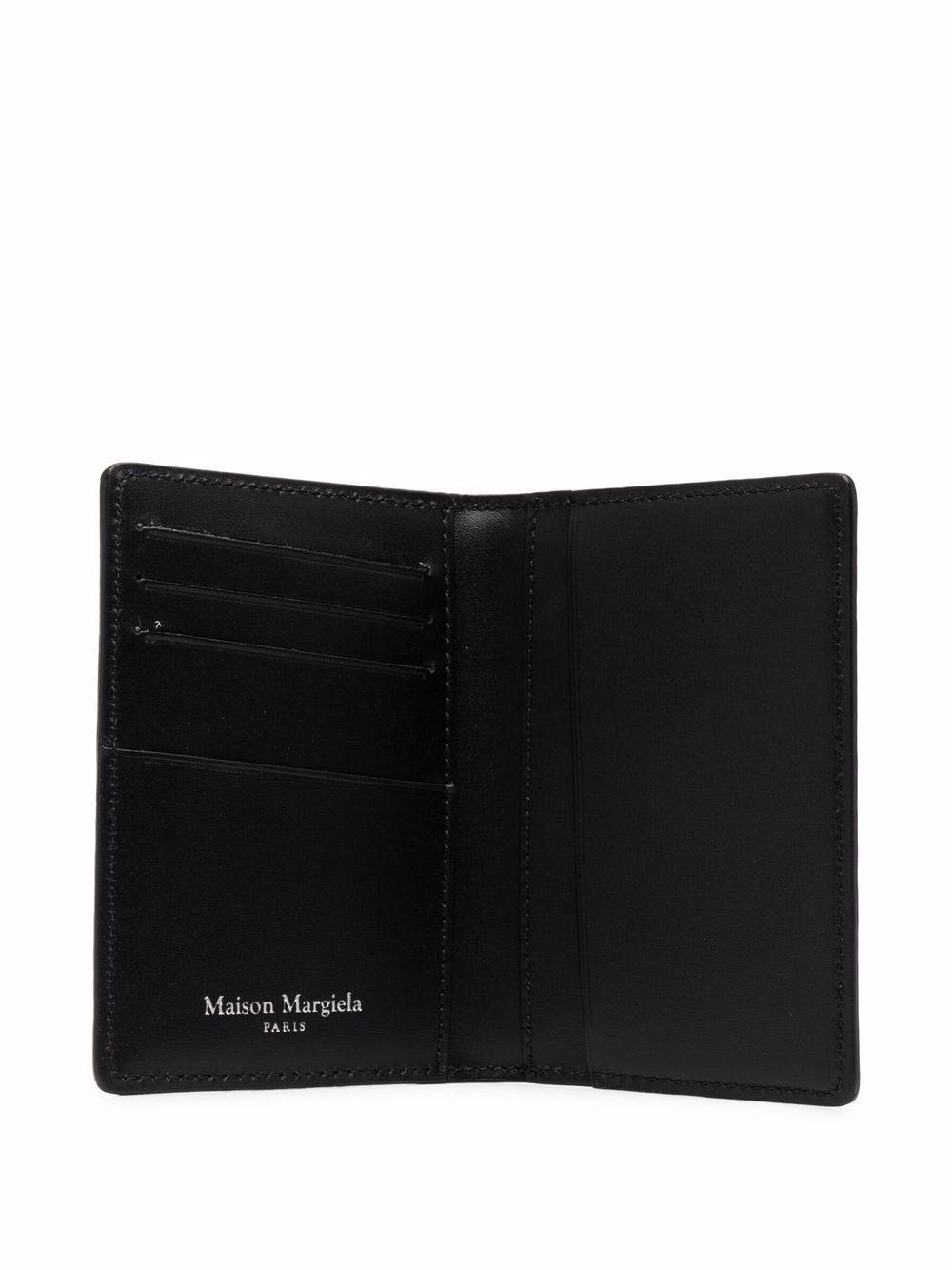 four-stitch leather card holder Product Image