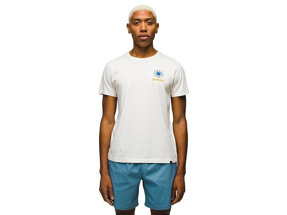 Prana Everyday Slogan Short Sleeve Tee Standard Fit (Canvas) Men's Clothing Product Image