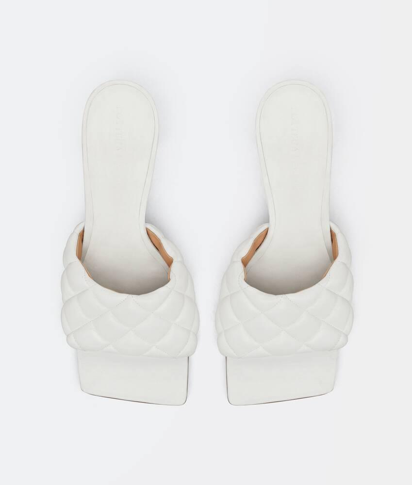 Women's Padded Mule in Optic white Product Image