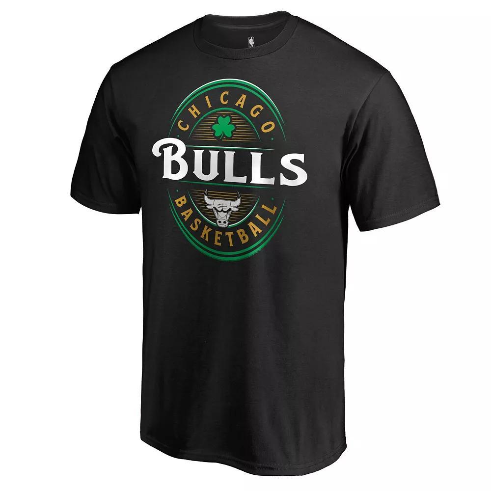 Men's Fanatics Branded Black Chicago Bulls Forever Lucky T-Shirt, Size: Small Product Image