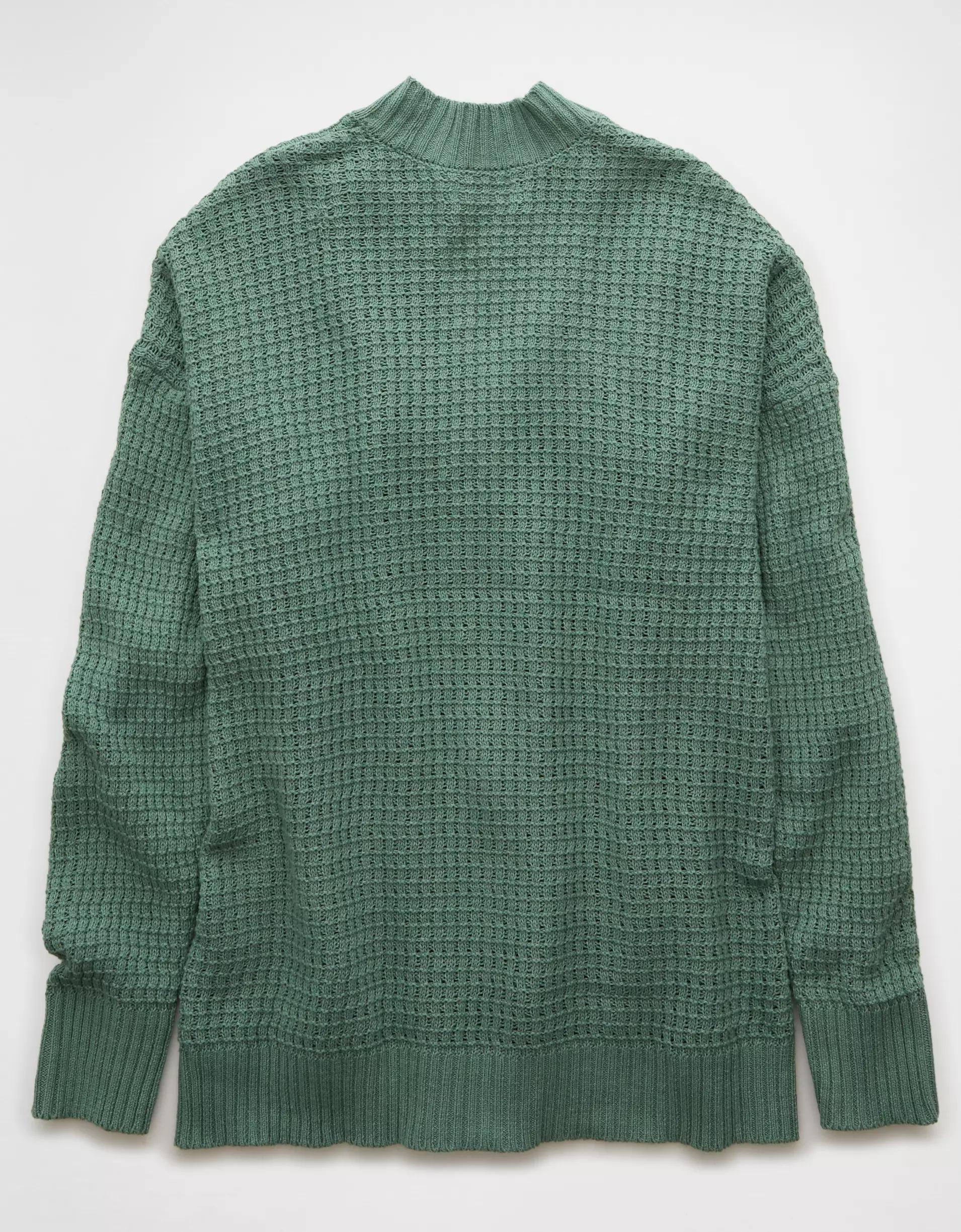 AE Open Knit Cardigan Product Image