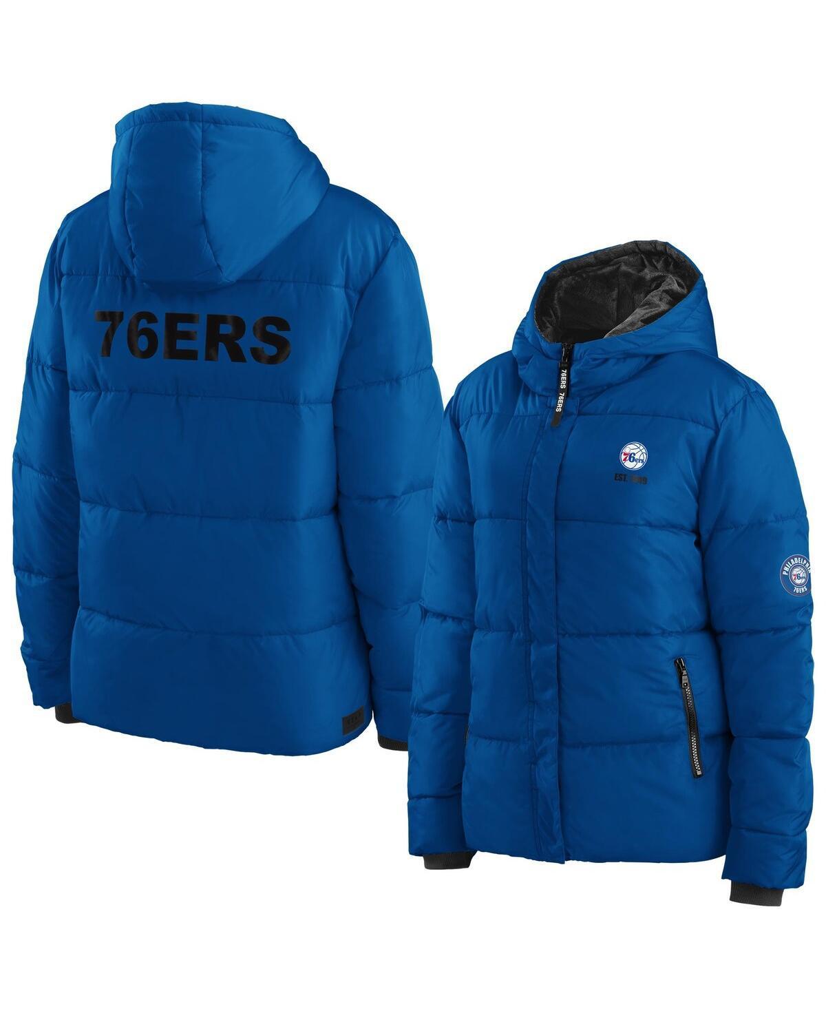 Women's WEAR by Erin Andrews Red Toronto Raptors Plush Puffer Full-Zip Jacket, Size: Medium, Rpt Red Product Image