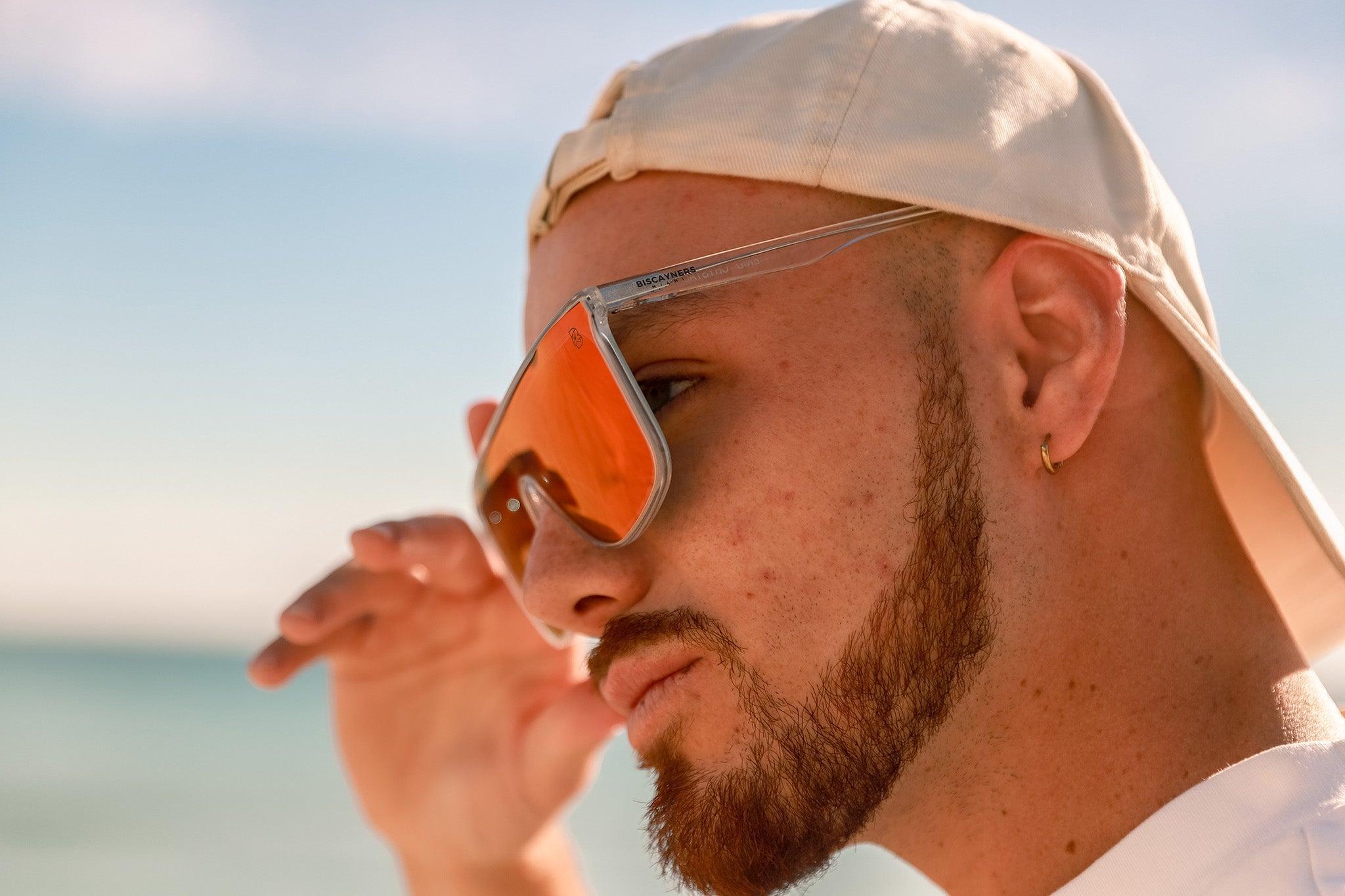 Biscayners Enid Crystal Men's Sunglasses Product Image