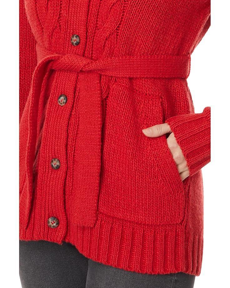 Fluffy Wool Baker Cardigan Product Image