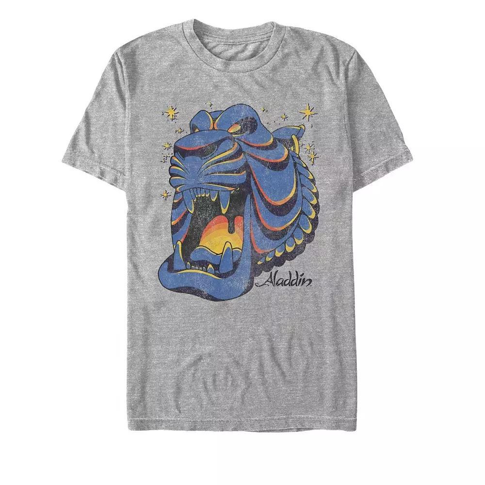 Mens Disneys Aladdin Cave Tee Athletic Grey Product Image