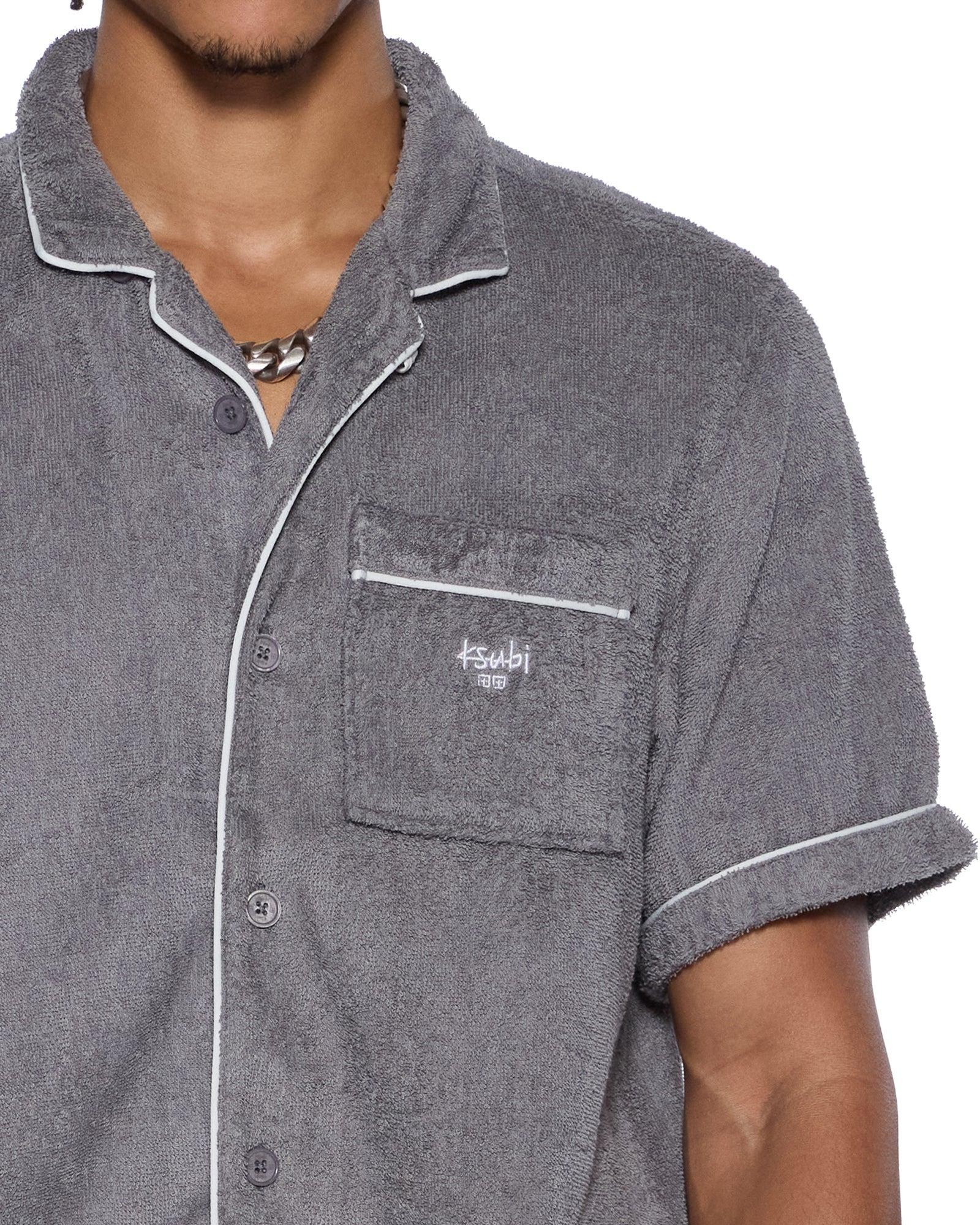 LOUNGE SS RESORT SHIRT CHARCOAL Male Product Image