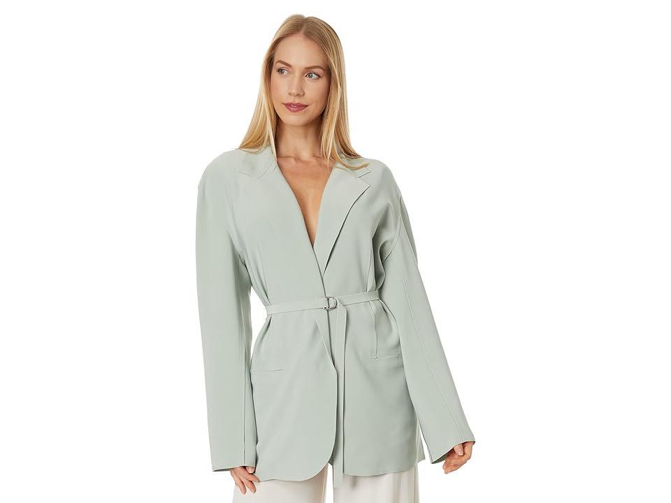 Womens Belted Oversized Jacket Product Image