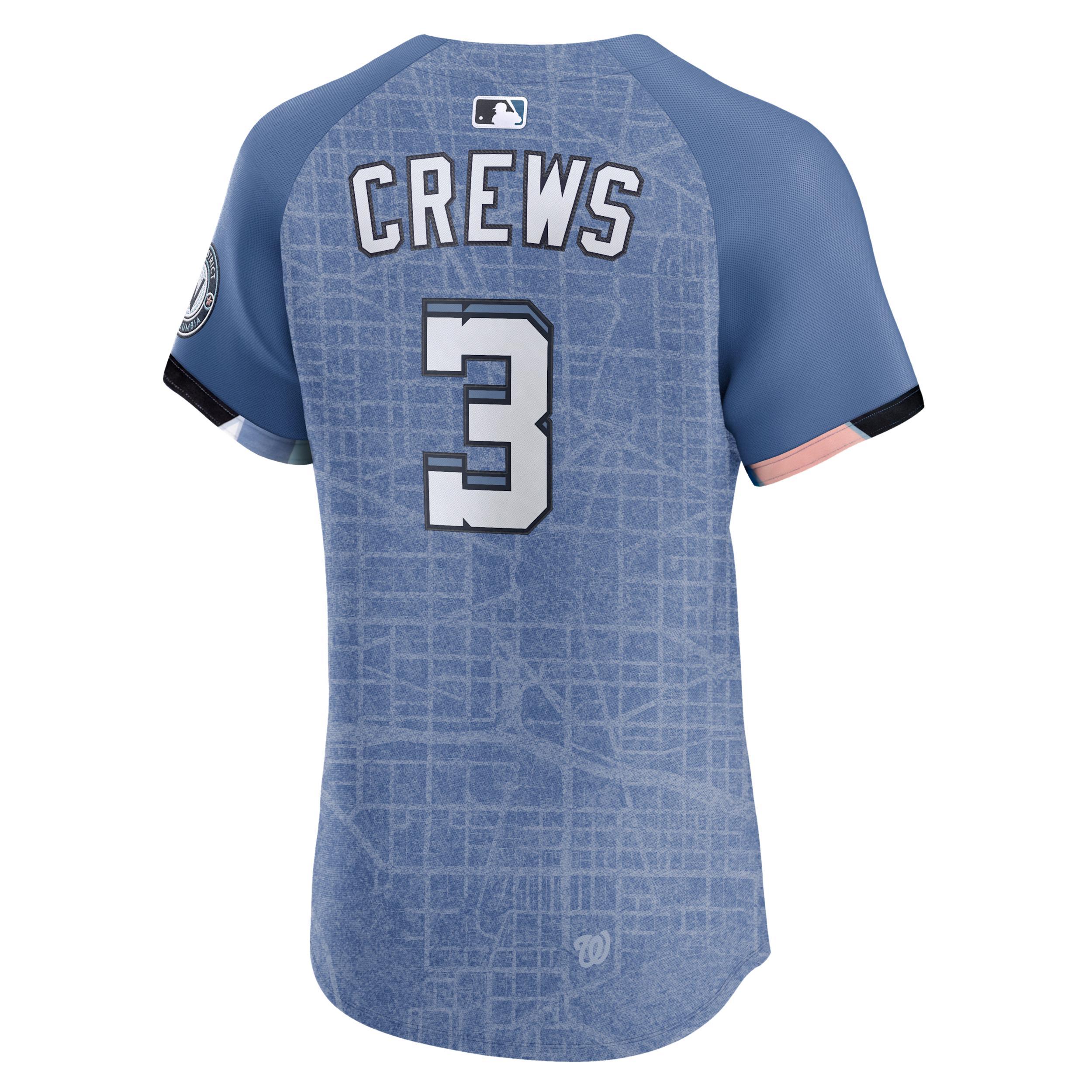 Dylan Crews Washington Nationals City Connect Men's Nike Dri-FIT ADV MLB Elite Jersey Product Image