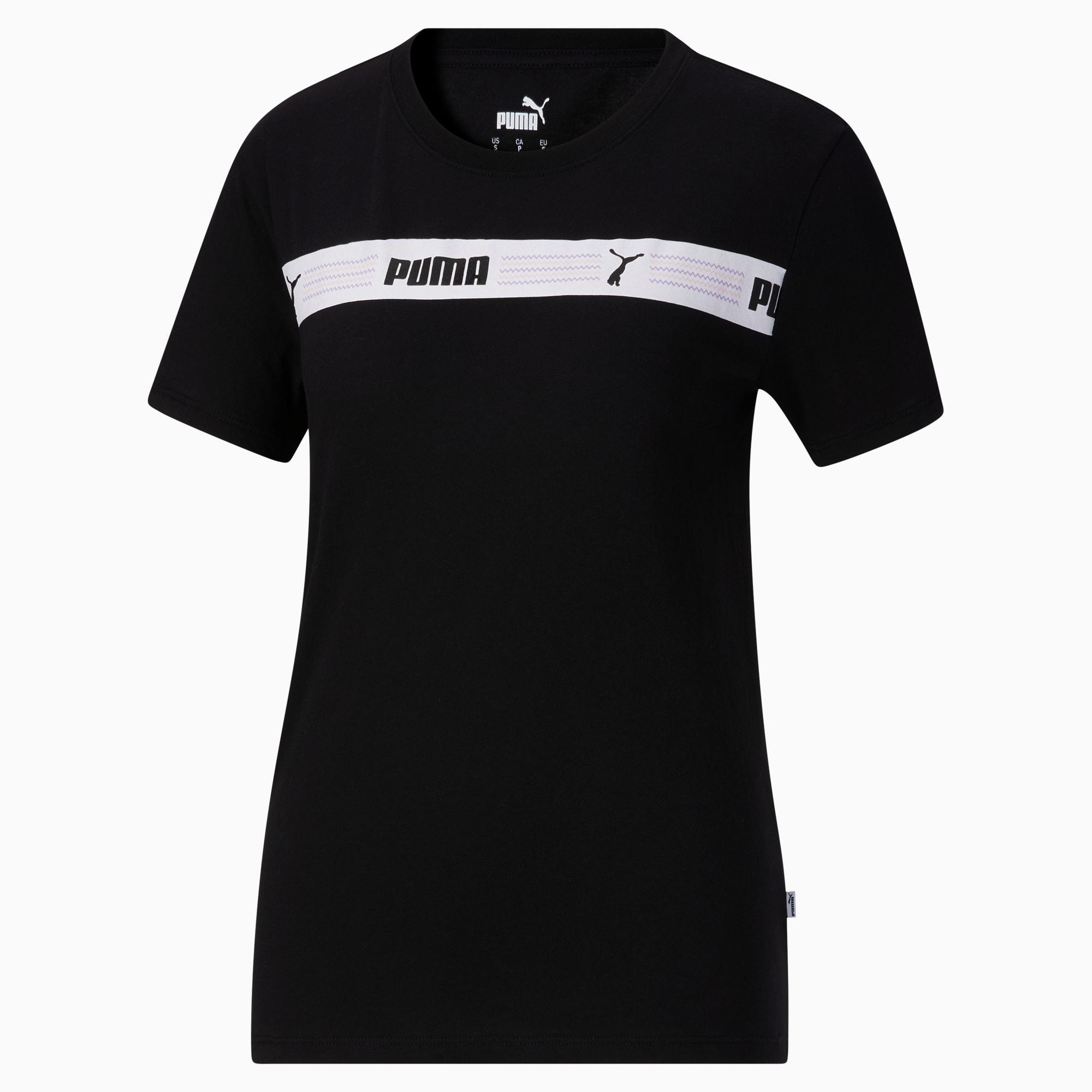 PUMA Line Up Script Women's Tee Product Image