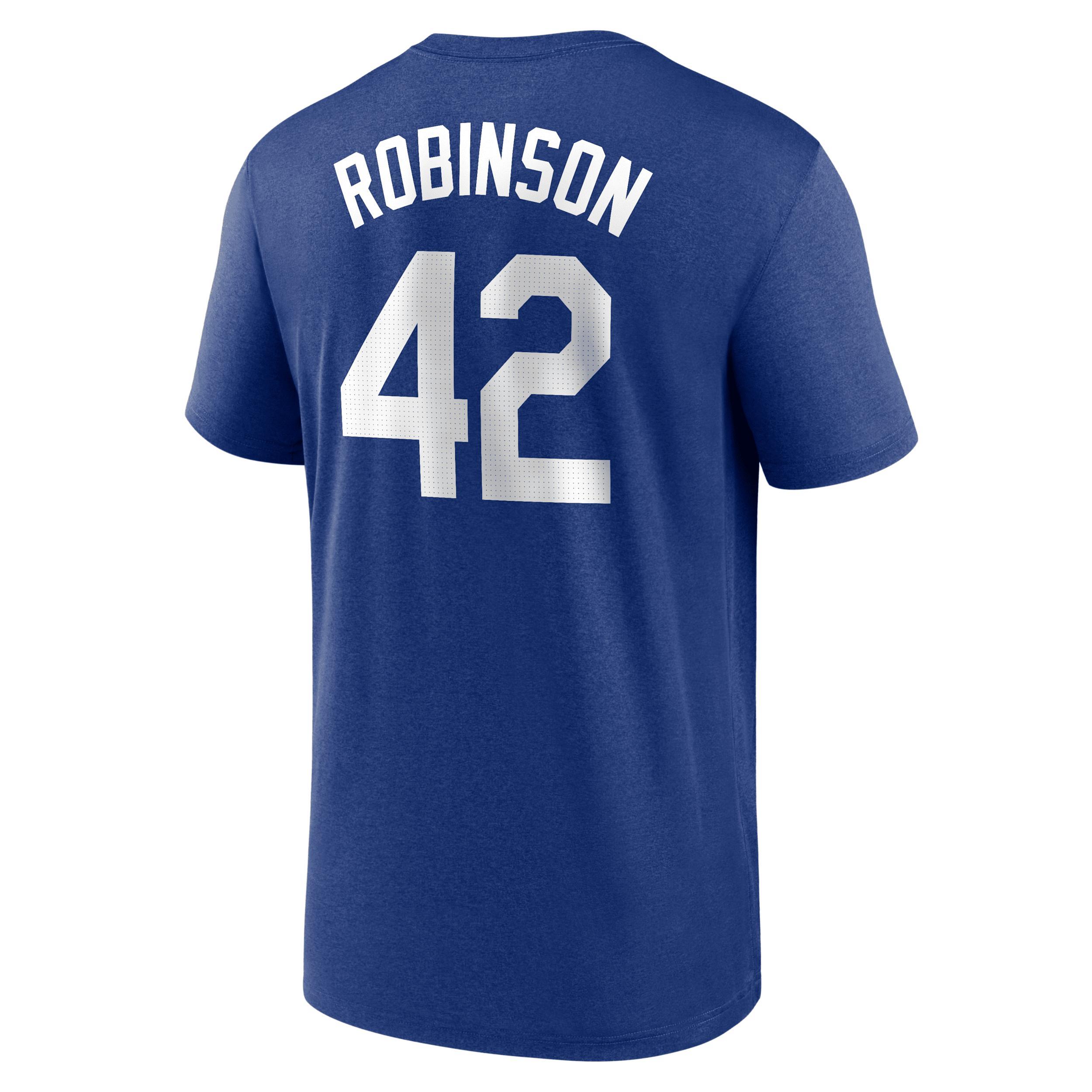 Jackie Robinson Brooklyn Dodgers Legend Home Nike Men's Dri-FIT MLB T-Shirt Product Image