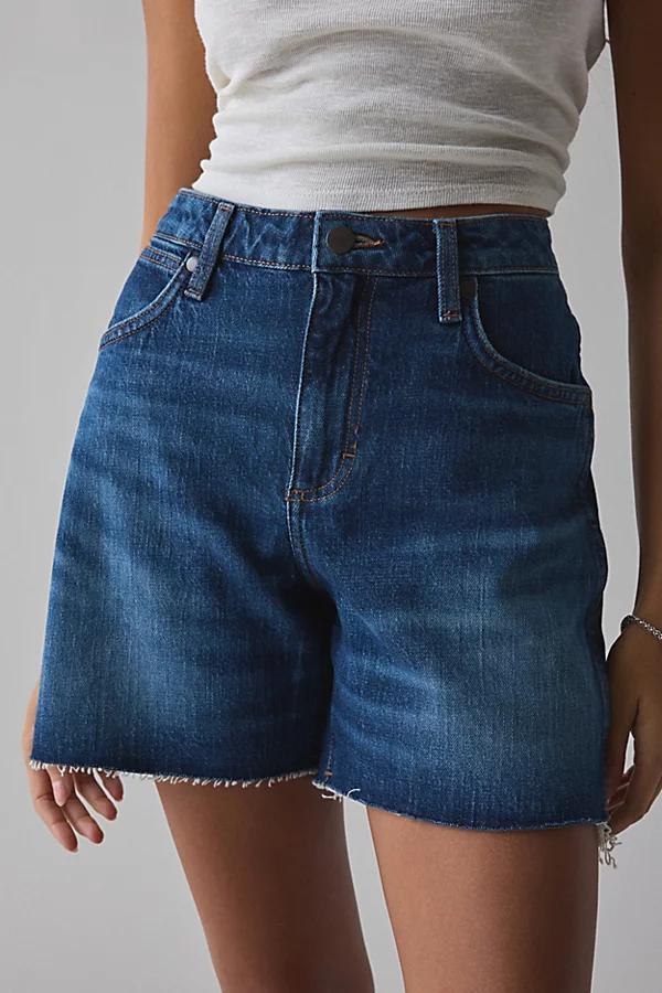 Wrangler High-Rise Relaxed Denim Short Womens at Urban Outfitters Product Image