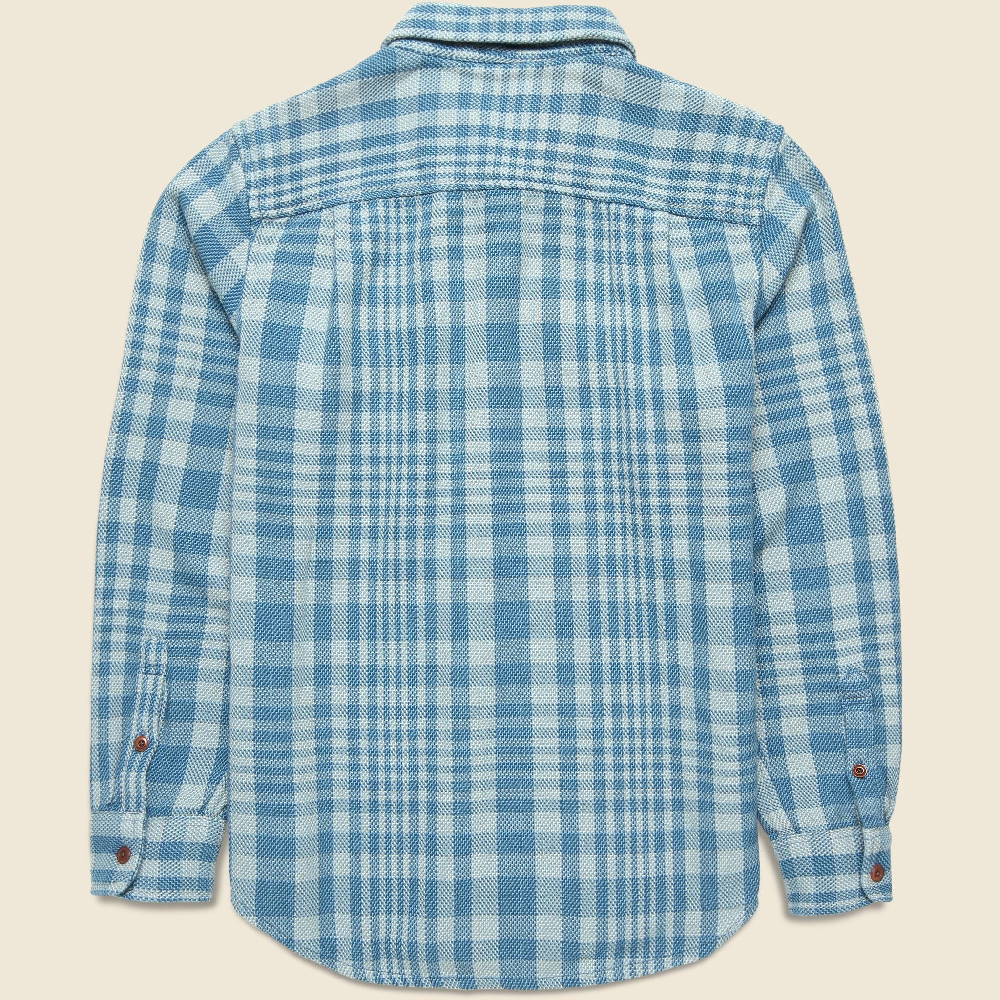 Blanket Shirt - Adriatic Lucent Plaid Product Image
