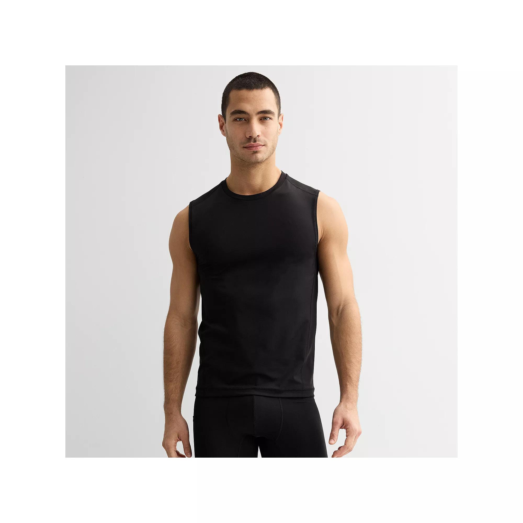 Men's Tek Gear® Base Layer Tank Top, Size: Small, Mineral Black Product Image